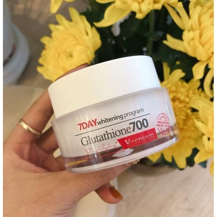 [Hoàn tiền 20%] Kem Trắng Da 7day Whitening Program Glutathione 700 V