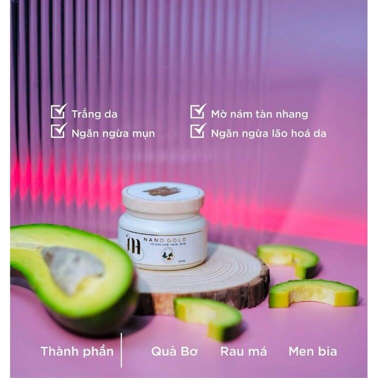 MẶT NẠ BƠ cấy trắng da