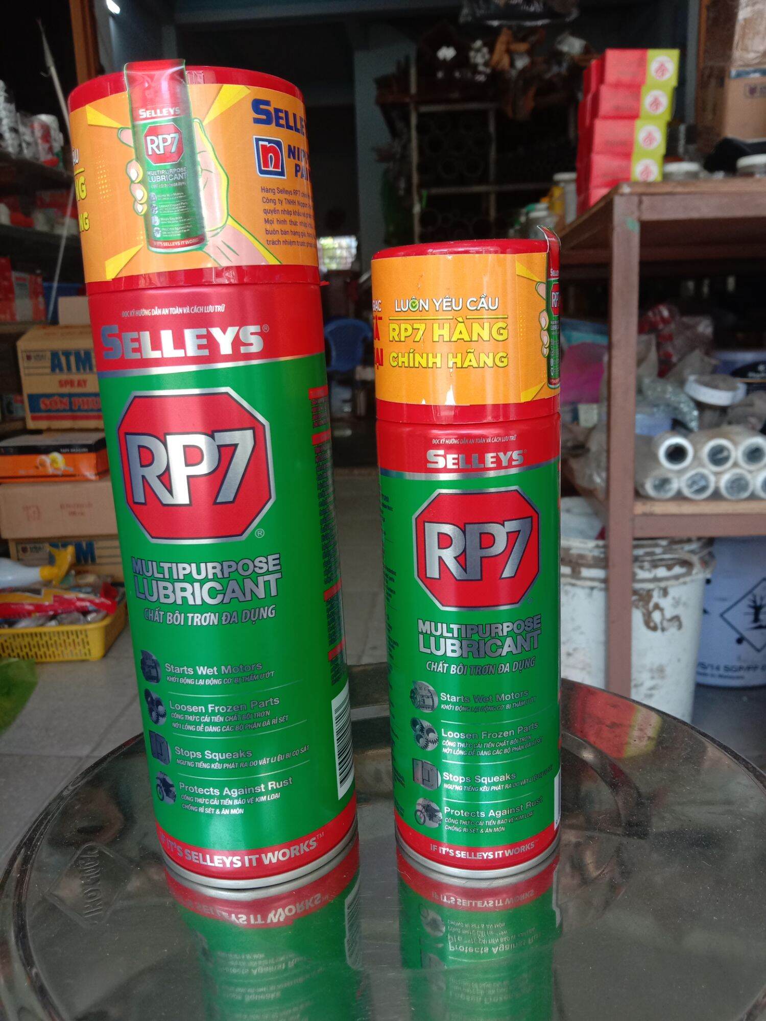 Chai xịt chống rỉ sét và bôi trơn RP7