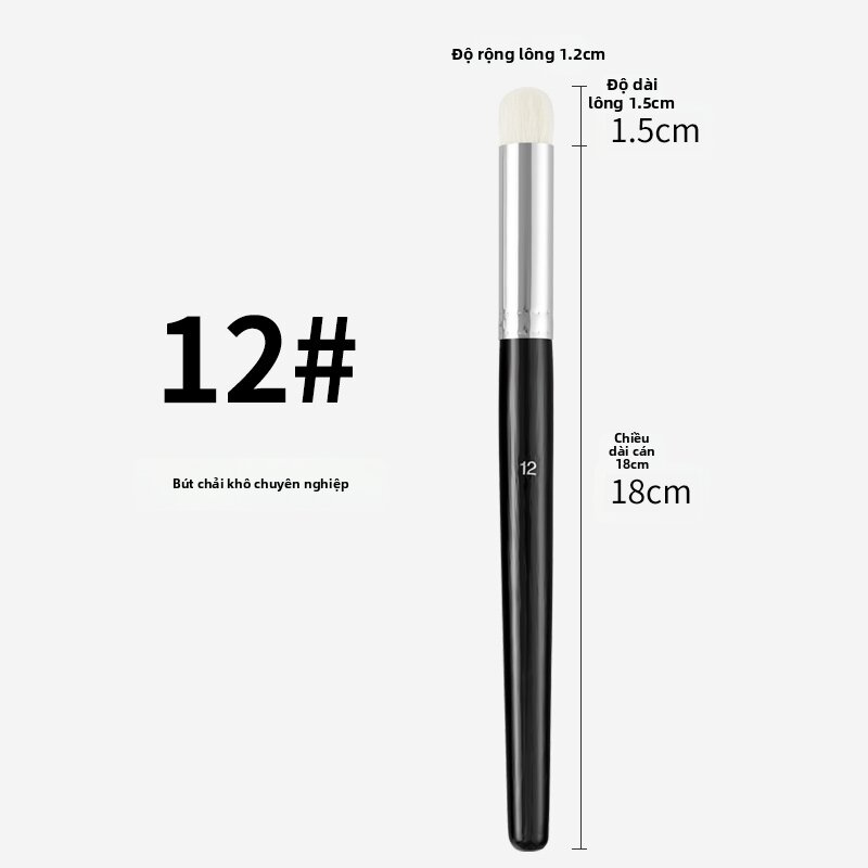 WEIZHUANG | Bộ Cọ Lông Cừu Mềm Để Tô Chi Tiết