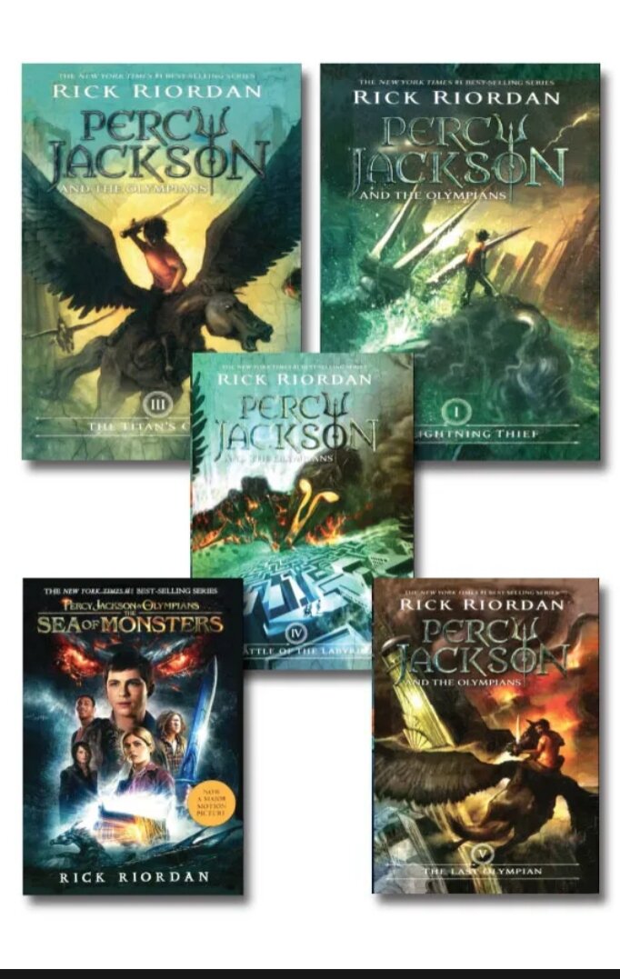 Trọn bộ truyện Percy Jackson Kẻ cắp tia chớp – Rick Riordan