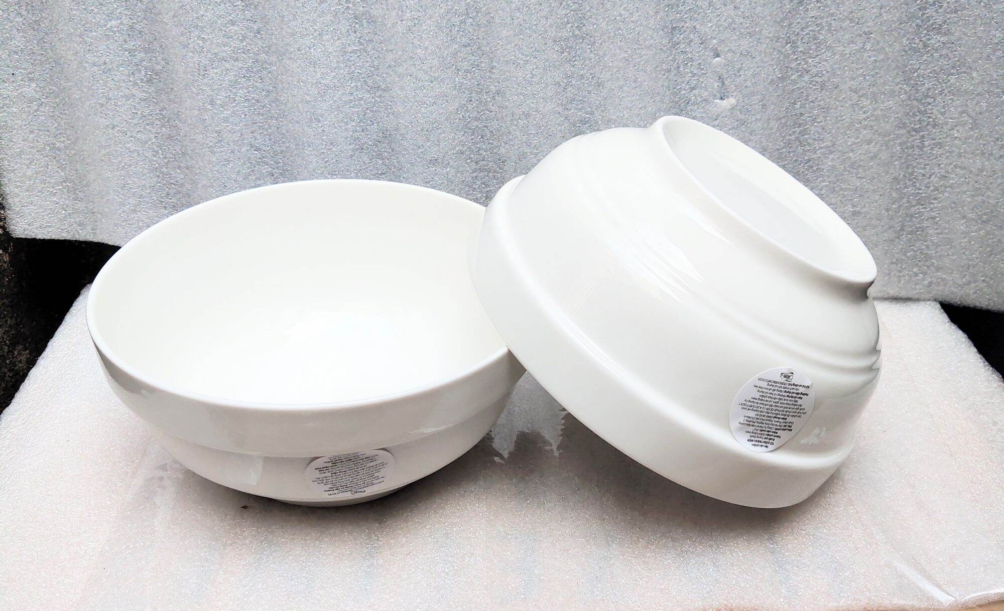 combo 2 tô sứ 15cm,  18cm