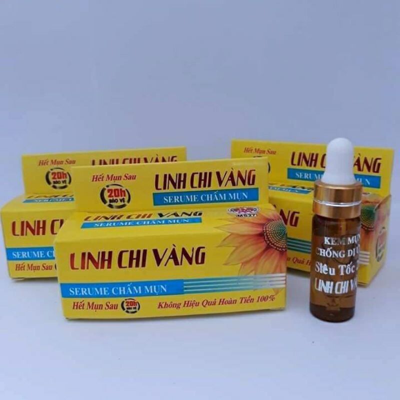 Serum mụn Linh Chi Vàng