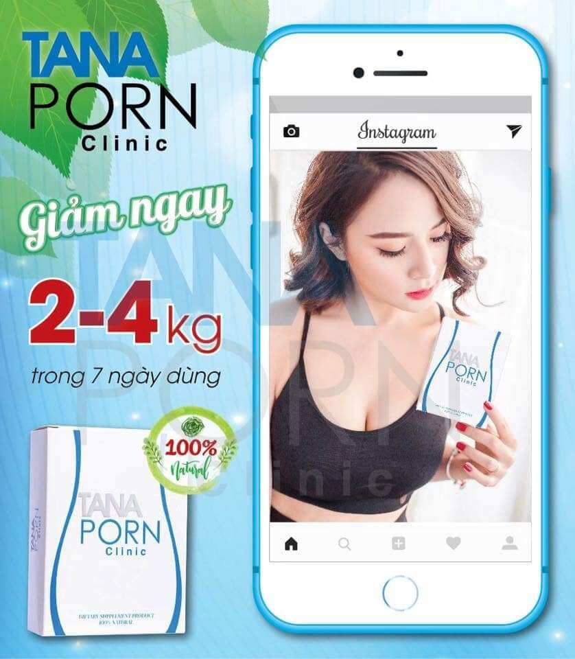 Giảm cân Tanaporn 12 viên uống giảm cân cực mạnh giảm nhanh cấp tốc