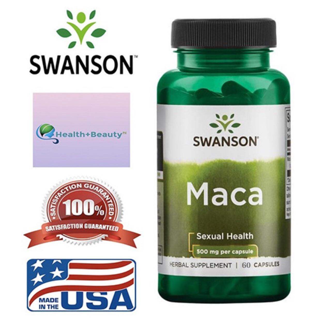 Swanson Maca Tăng Cường Sinh Lý và Sức Khỏe - Chiết Xuất Sâm Maca tự nhiên