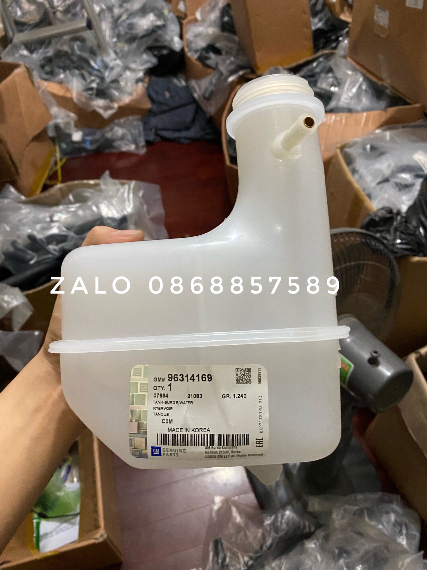 Bình nước phụ Matiz 2 chính hãng Gm:96314169