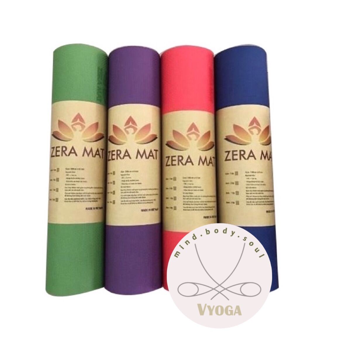 THẢM TPE ZERA MAT 8mm 2 LỚP ĐỊNH TUYẾN