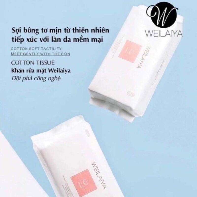 Khăn Lau Mặt Cotton Weilaiya