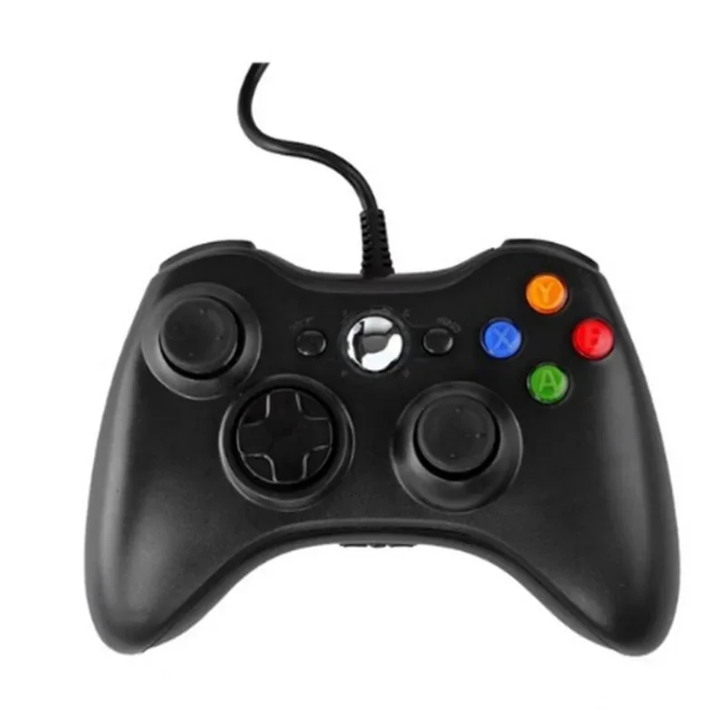 Tay cầm chơi game USB có dây cho Xbox 360 Console và Windows Pc Joystick Controller với nút kích hoạt tuyến tính cho phụ kiện chơi game