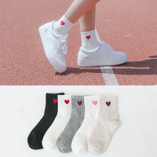 Vớ tất Hàn Quốc trái tim