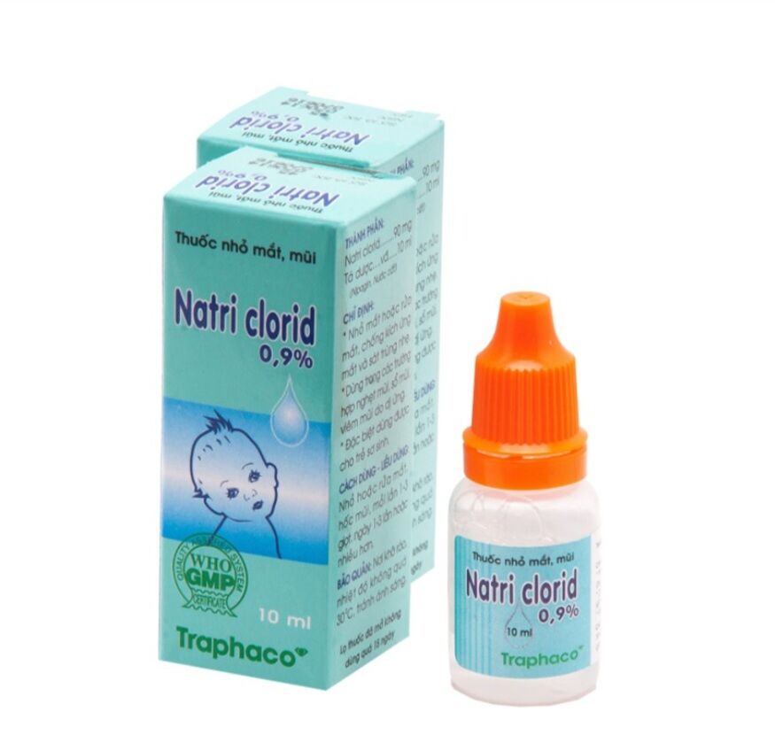Muối nhỏ mắt Traphaco chính hãng