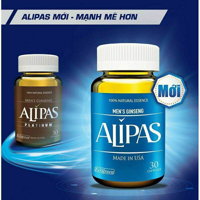 [HCM]Sâm Alipas Mới Hộp 30 Viên (Có Tem Tích Điểm Chính Hãng)