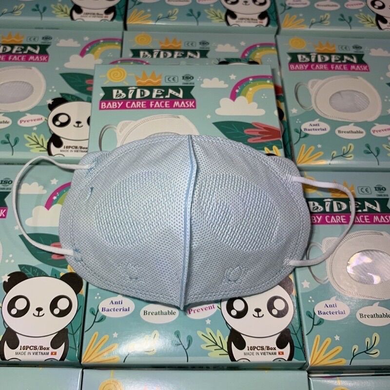 Khẩu trang 3D gấu cho bé Biden