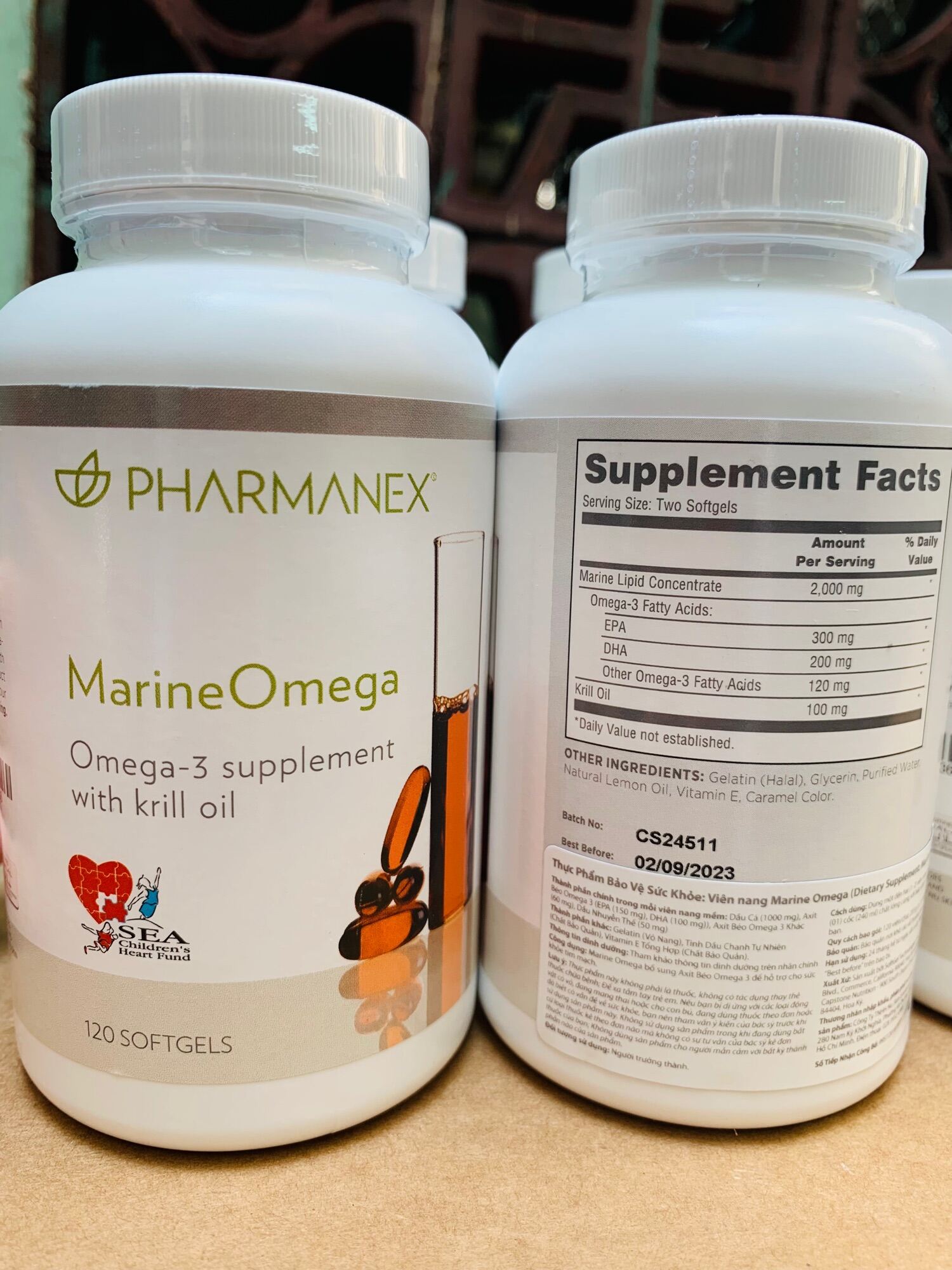 Omega 3 Nu Skin hộp 120 viên Lazada.vn