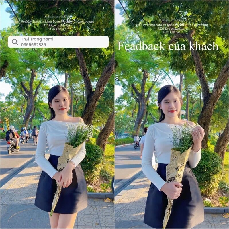 Chân váy tafta dáng chữ A xoè phồng