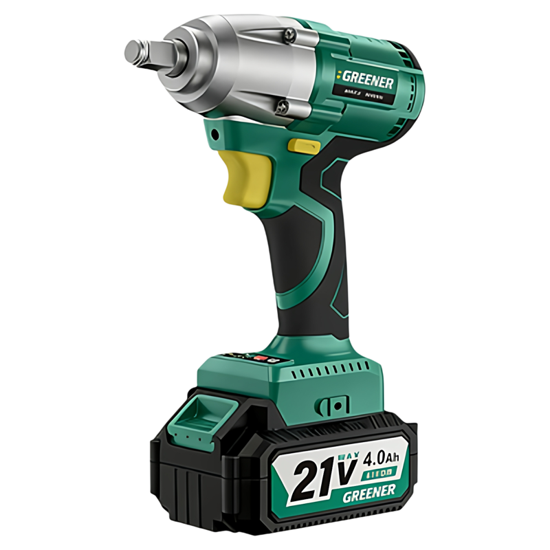 Greener | High Torque Lithium Electric Wrench Automotive Repair Tool Kit Giá 4,692,000 Đồng*Miễn phí vận chuyển