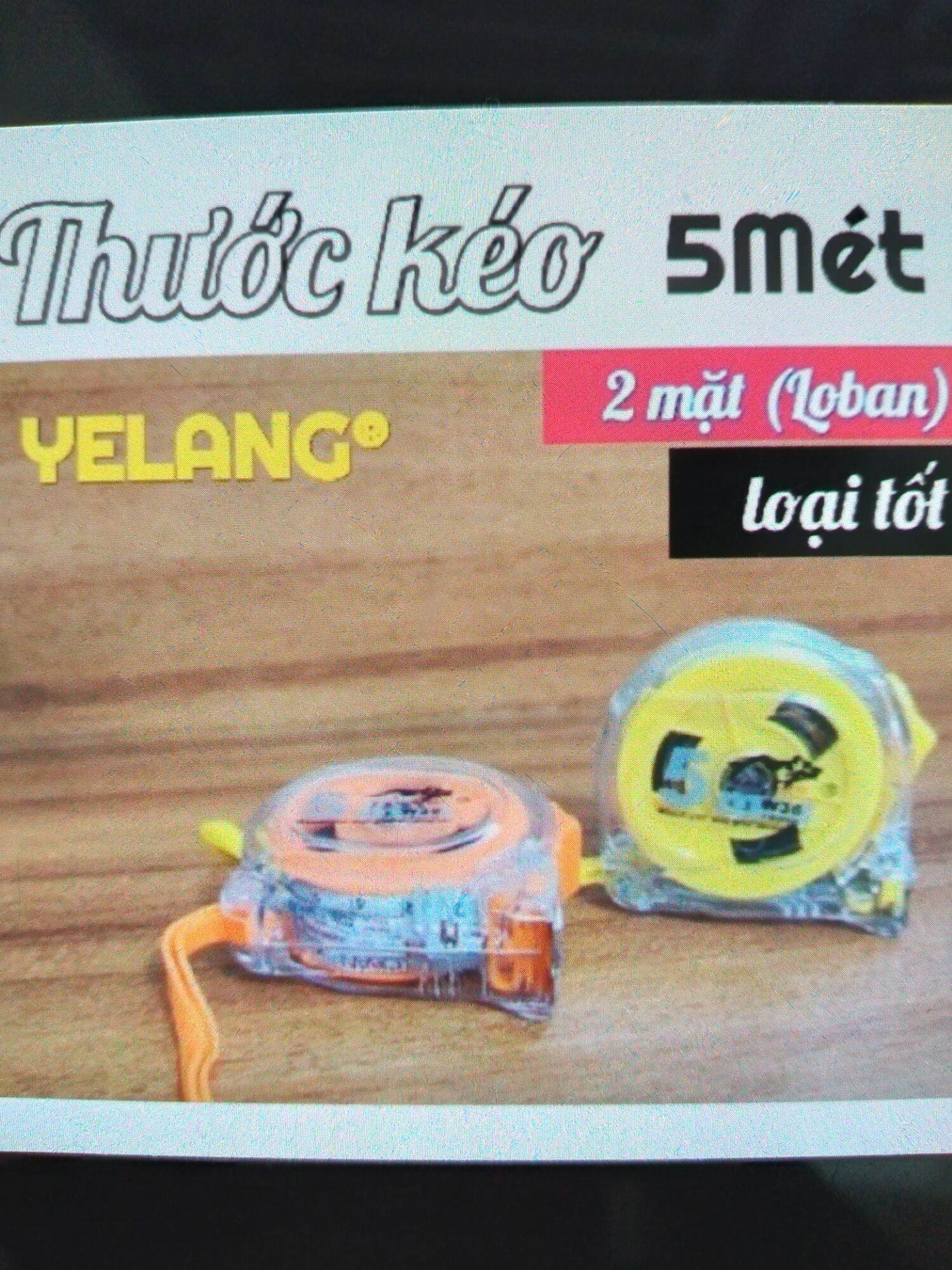 Thước 2 mặt yelang, thước dây 2 mặt