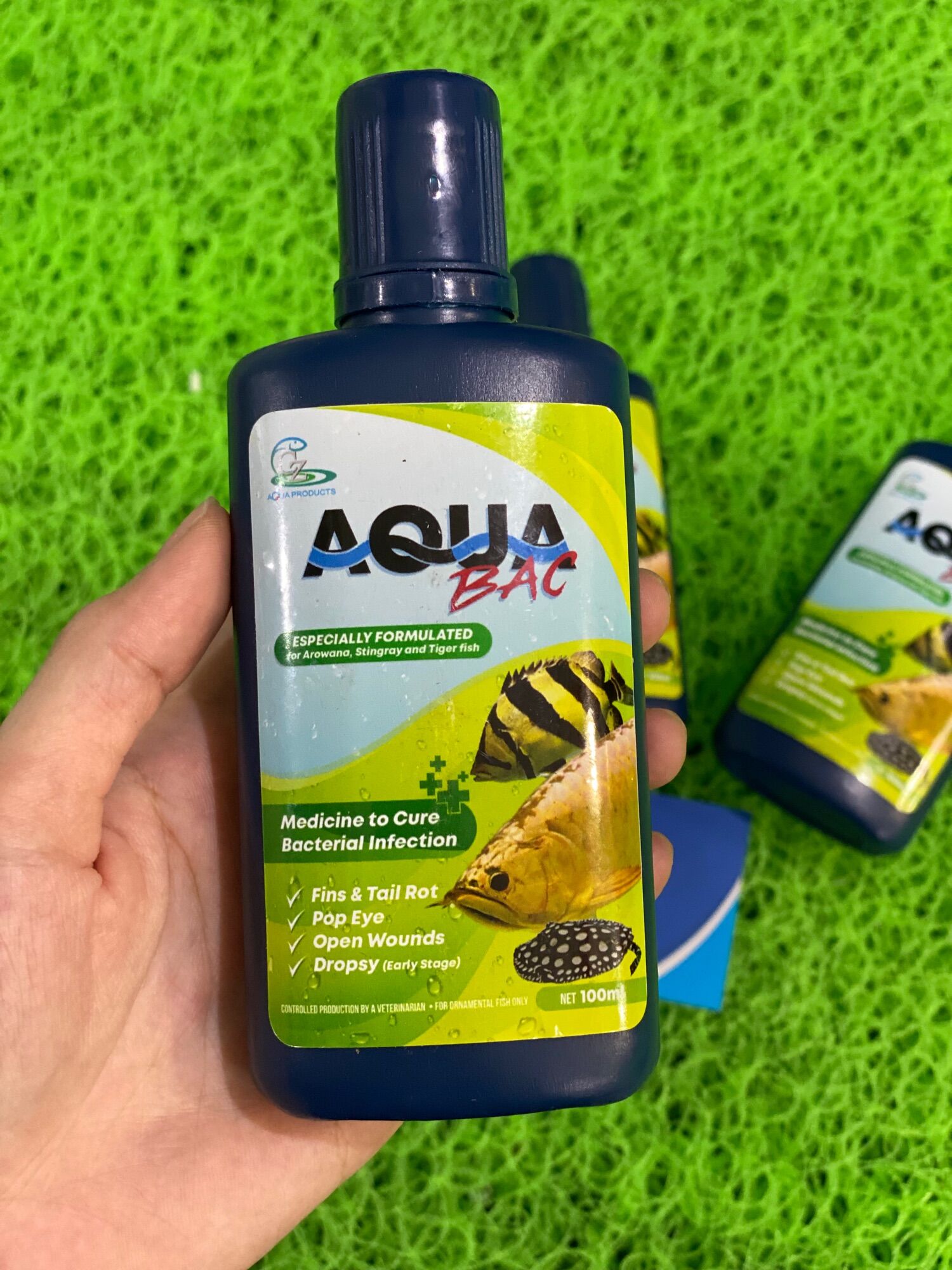 AQUA BAC - Dung Dịch Cho Cá Rồng, Hổ, Sam