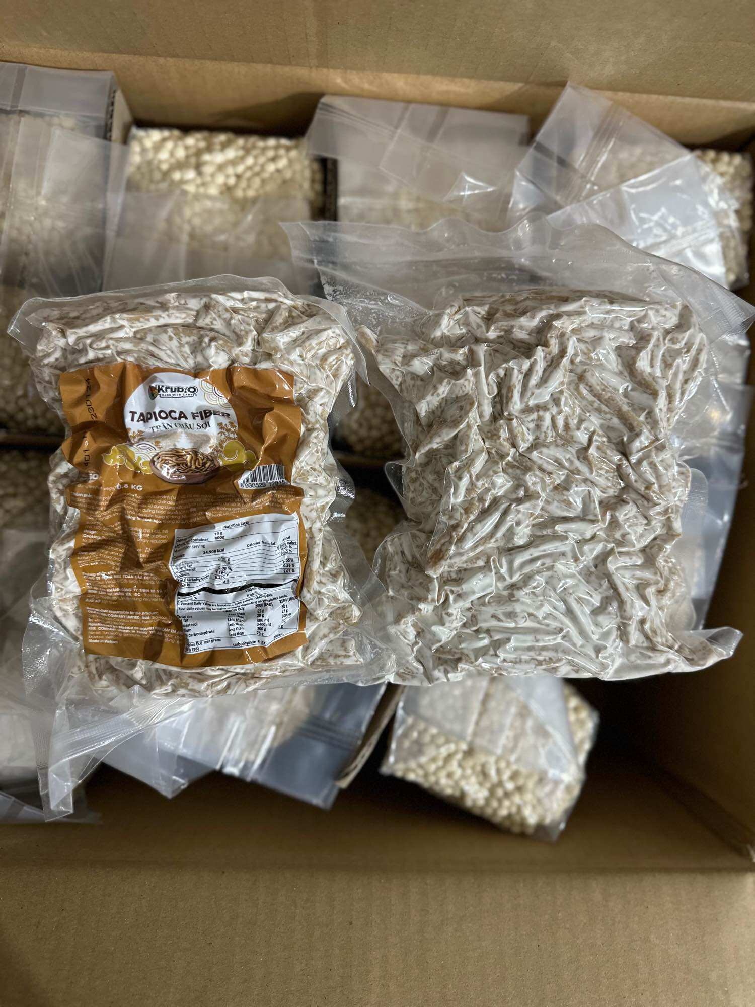 Trân châu sợi Krub.O gói 800g
