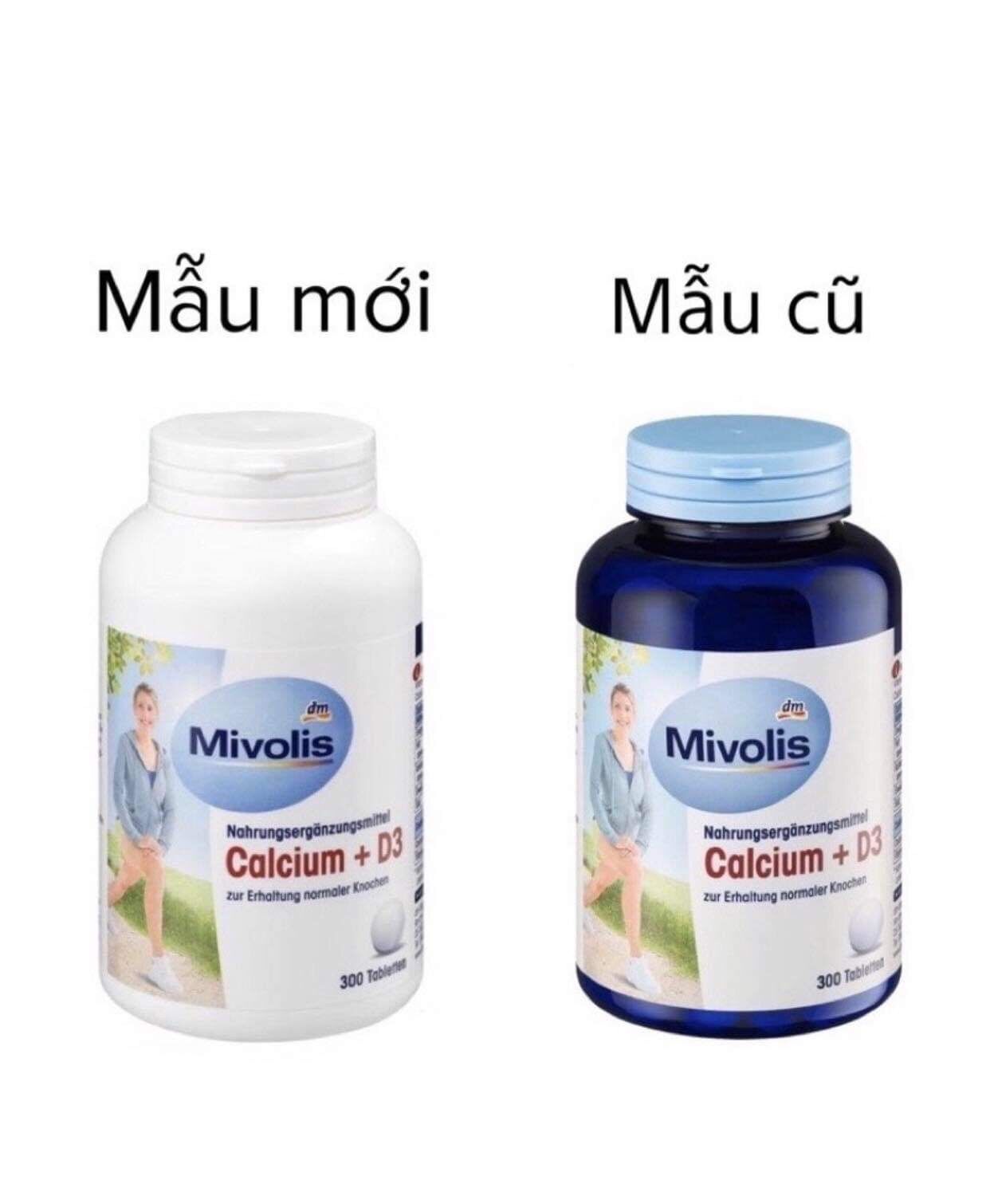 Viên uống Calcium D3 mivolis Đức 300v