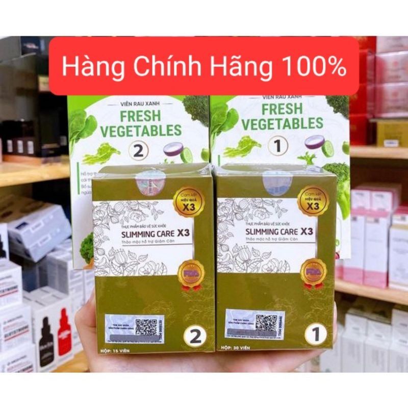 Thảo mộc giảm cân slimming care x3