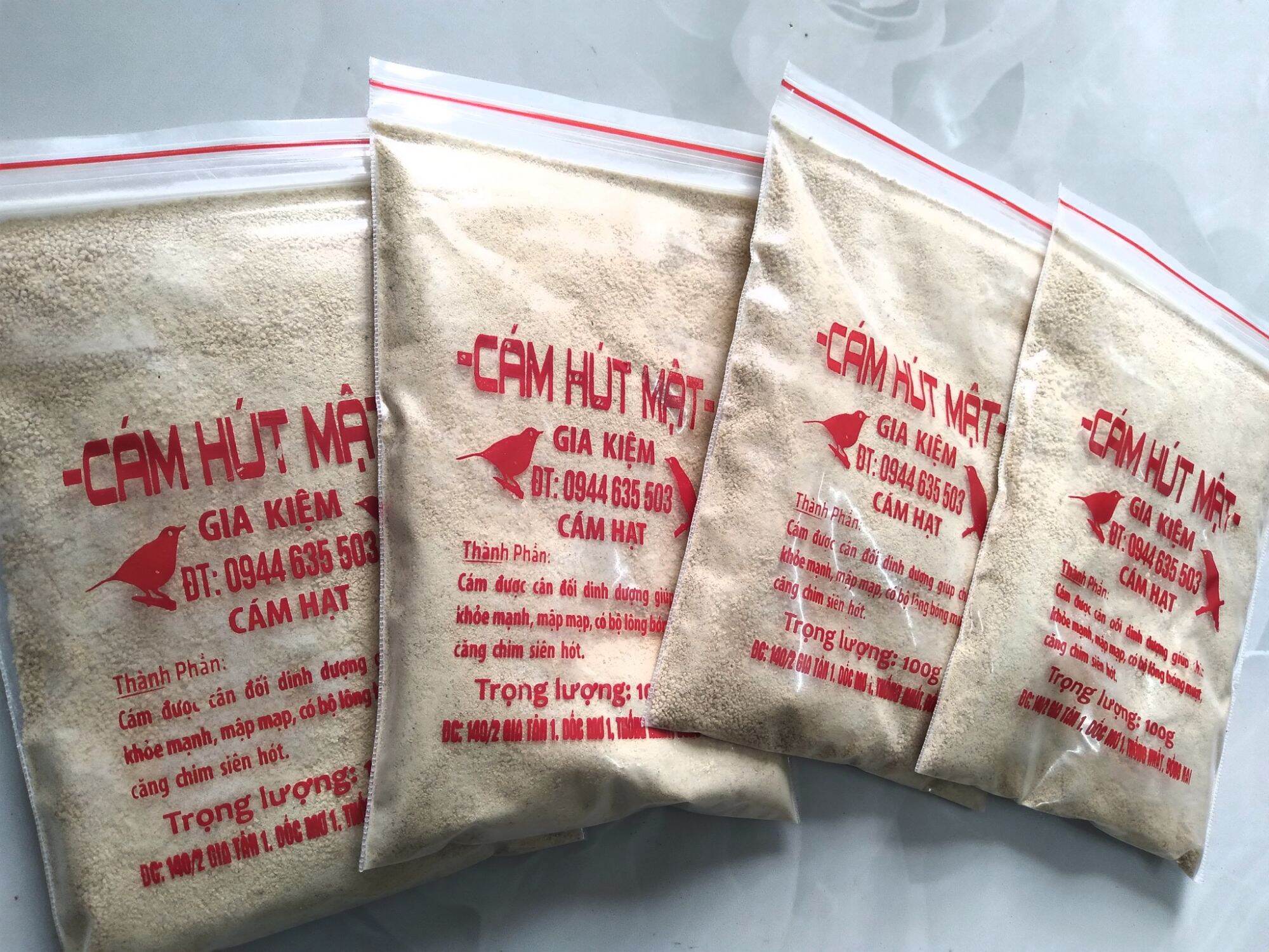 Cám hút mật Gia Kiệm (  loại bột, mịn) 100g