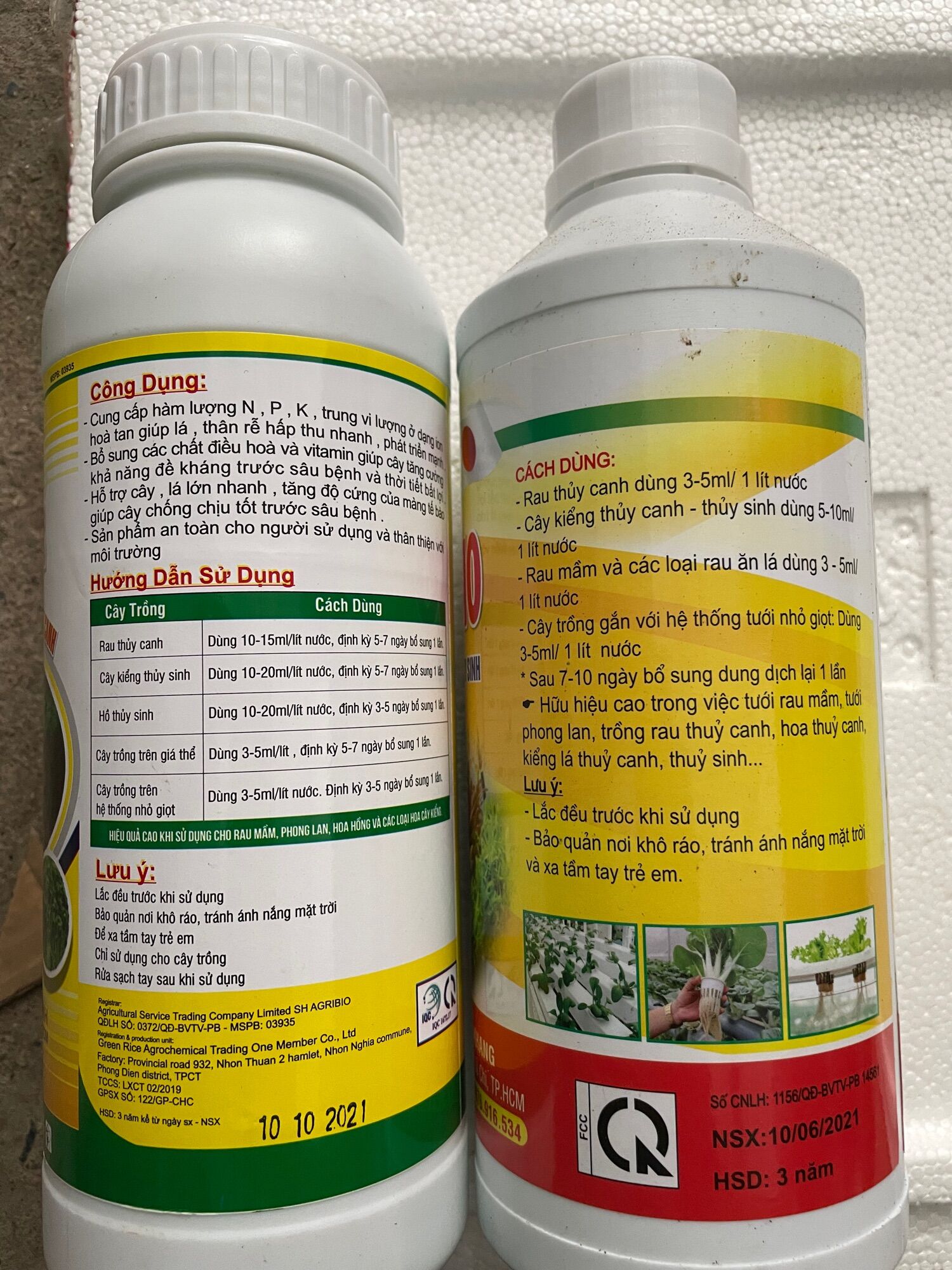 Dung Dịch Thủy Canh (Biolife ) Bio Gold 1Lit