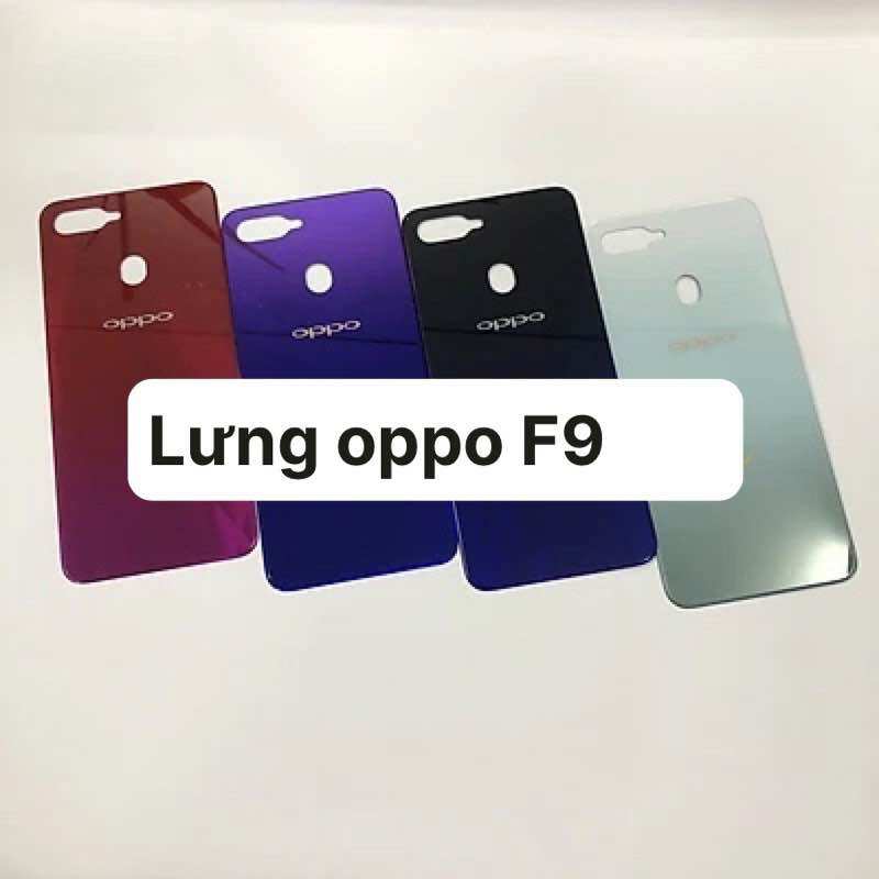 Nắp lưng thay thế cho oppo f9, loại 1