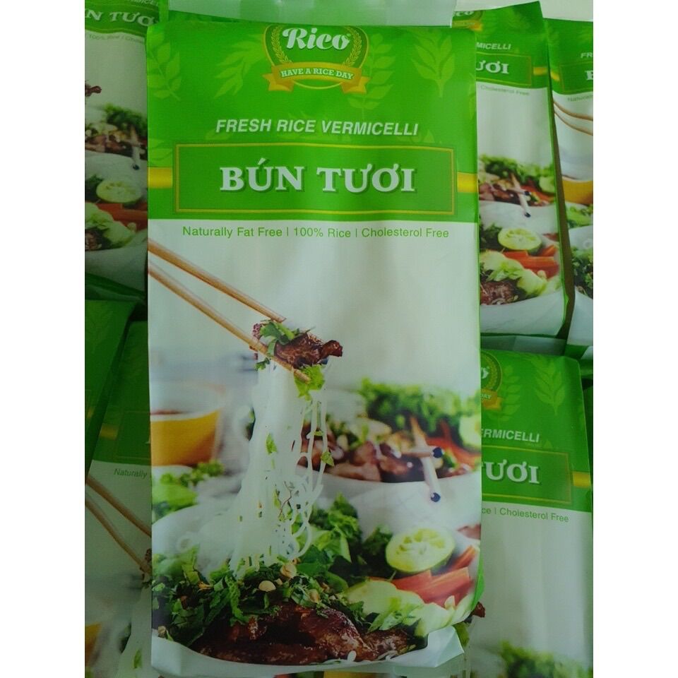 Combo 5 gói bún tươi xuất khẩu nhật rico 300g