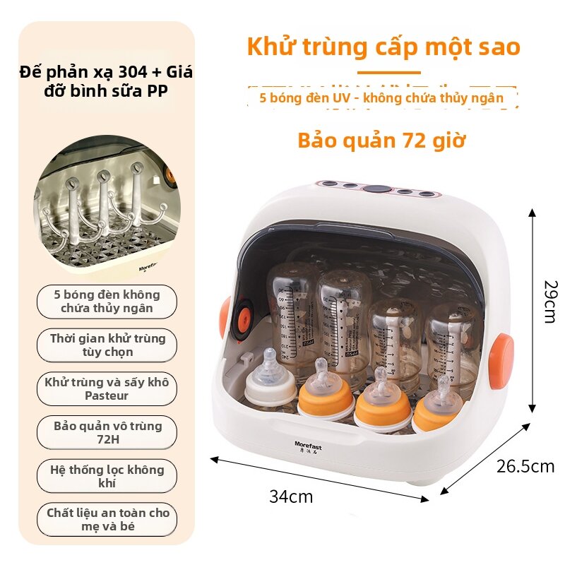 Máy Sấy và Tiệt Trùng UV 2 trong 1 Dung Lượng Lớn