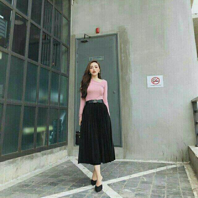 Chân Váy xếp ly Hàn Quốc 💥Freeship💥Hàng loại 1 điệu đà cực xinh