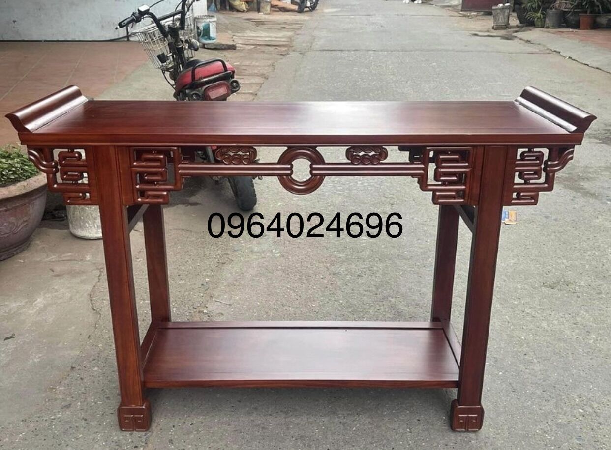 Bàn 1m10x48 cao 80 gỗ lim nam phi