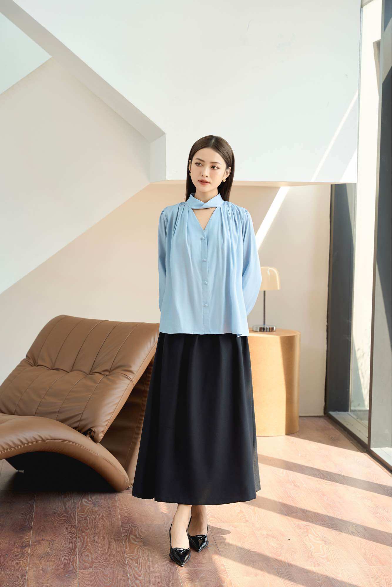 Chân váy li eo Daria skirt