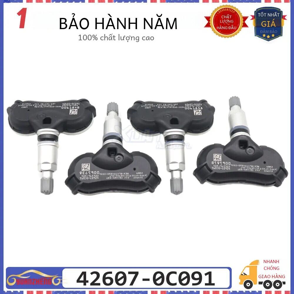 Toyota Sequoia Lãnh Nguyên 2018-2022 Tpms Cảm Biến Giám Sát Áp Suất Lốp 42607-0c091 315 MHz Tự Động Cảm Biến Áp Suất Bánh Xe Phụ Kiện Xe Hơi