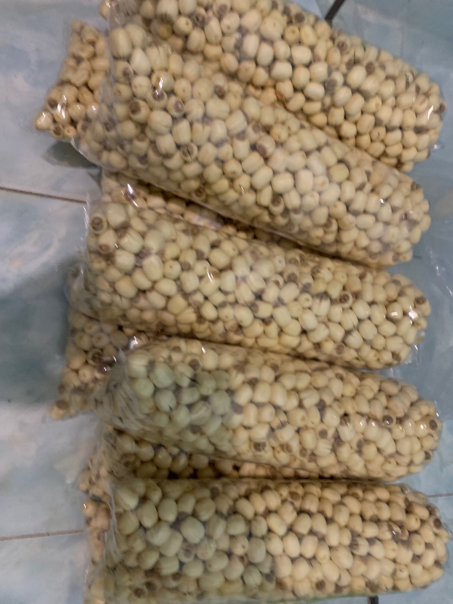 Hạt sen tươi Đồng Tháp