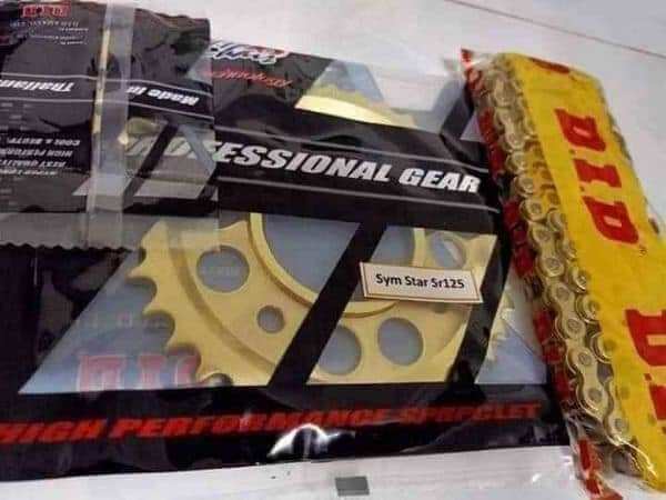 Nhông sên dĩa cho xe Star Sr125 - loại 10li