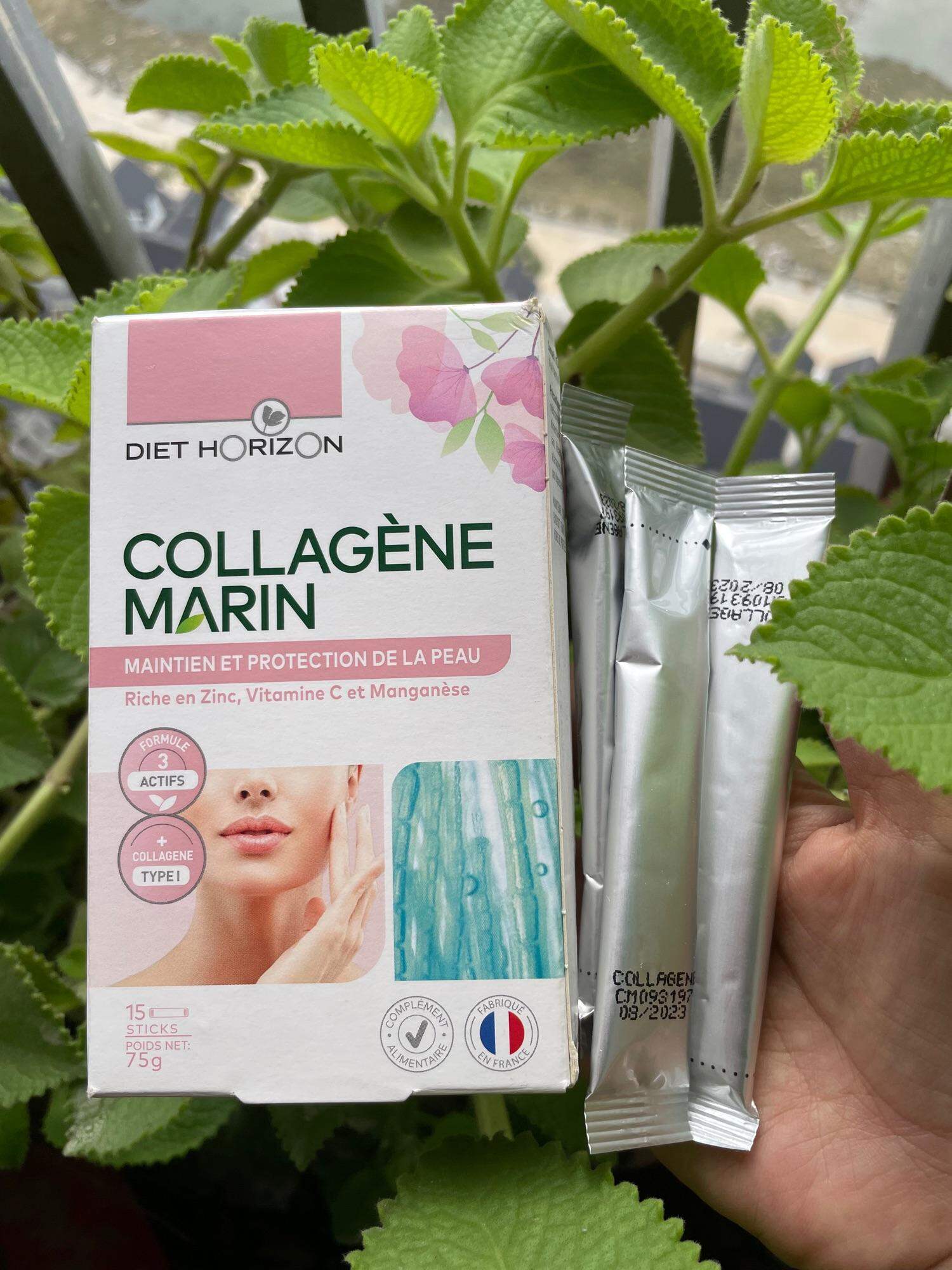 Collagen thuỷ phân, loại 1, sạch, từ da cá, Diet Horizon