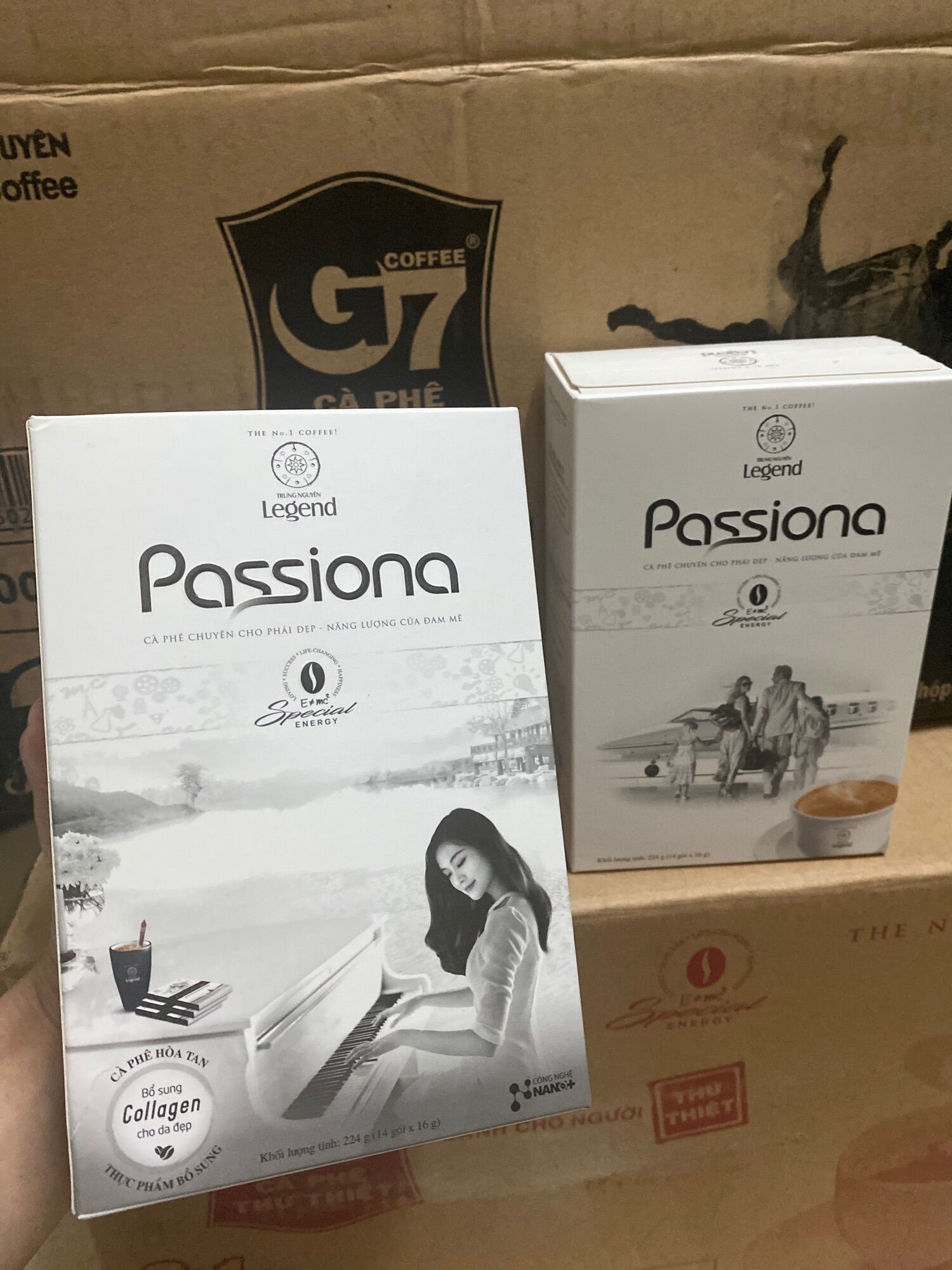 Passiona hòa tan 3 in 1 - Hộp 14 Gói