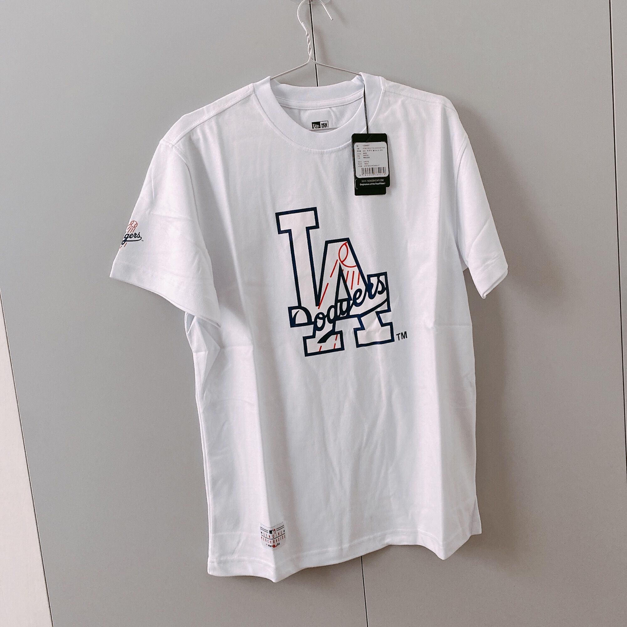 Áo thun chính hãng New Era LA Dodgers nam/nữ