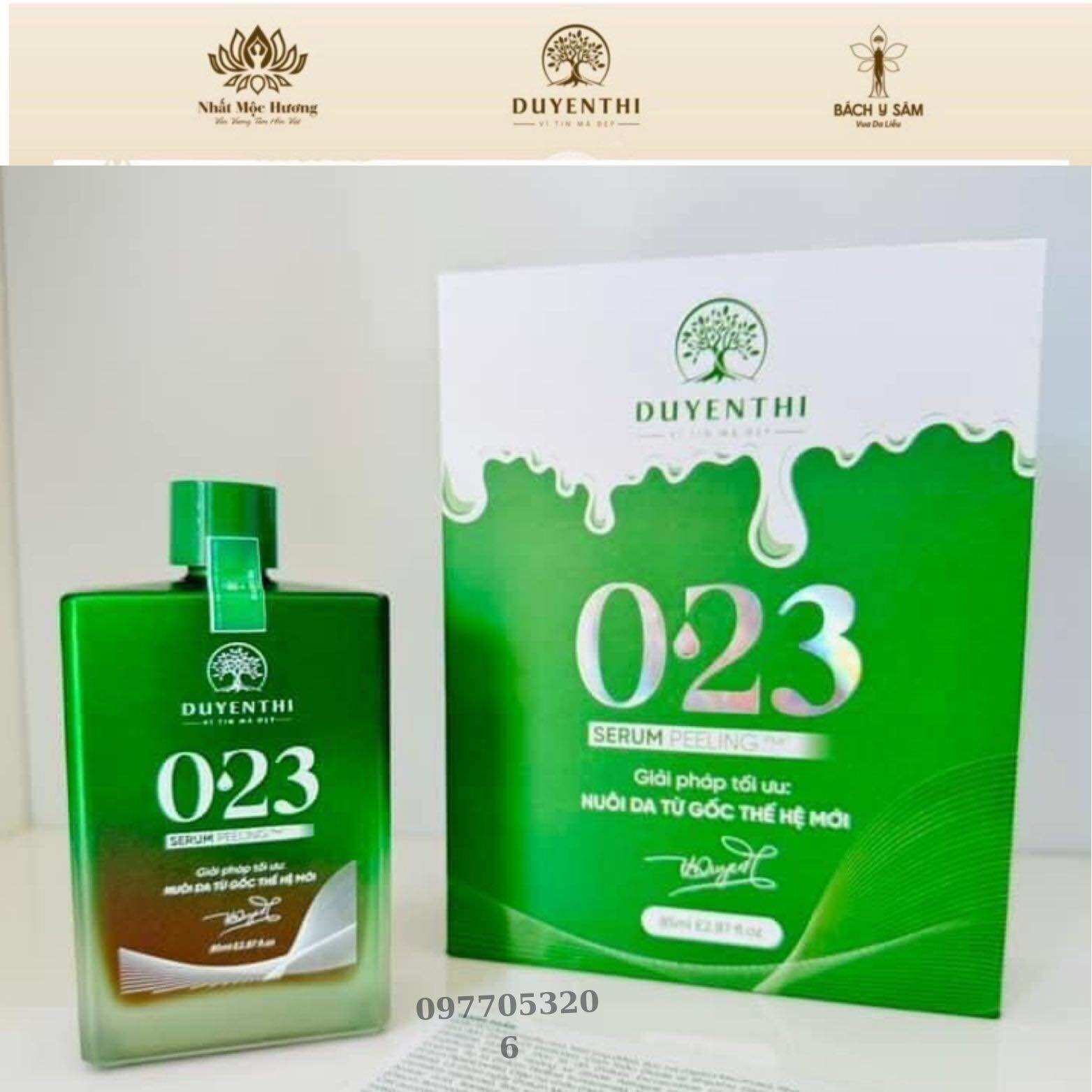 Nuôi da từ gốc 023plus đánh bay mụn nám tàn nhang đồi mồi của bách y sâm 85ml bl44