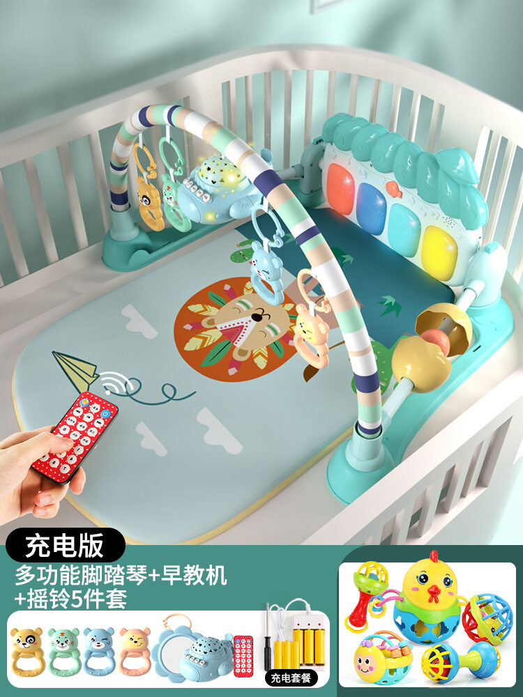 Trẻ sơ sinh máy thần kỳ bé đồ chơi bé gái an ủi trẻ sơ sinh chuông lắc tay - ảnh sản phẩm 6
