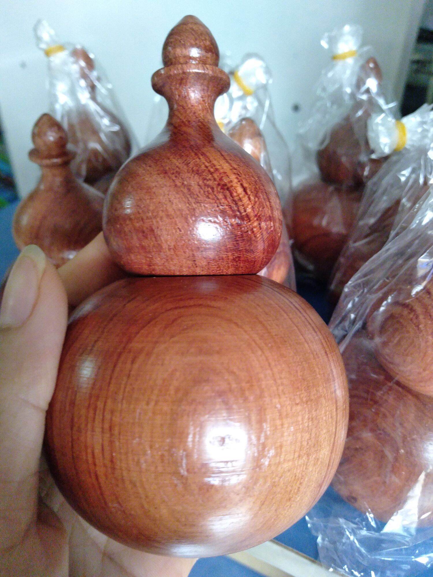 Hồ lô đựng tăm gỗ hương