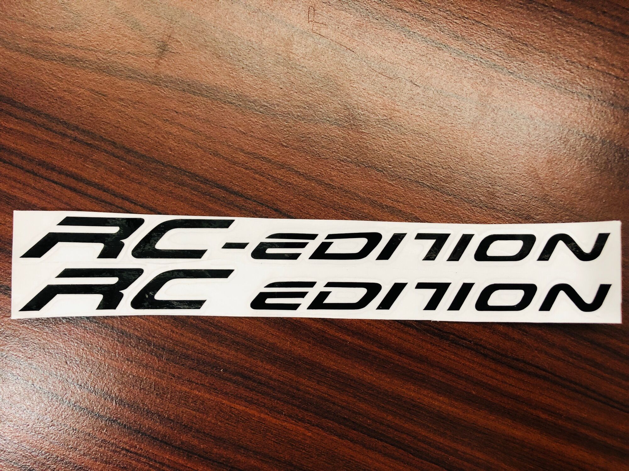 TEM DÁN PHUỘC RC EDITION ĐEN DECAL