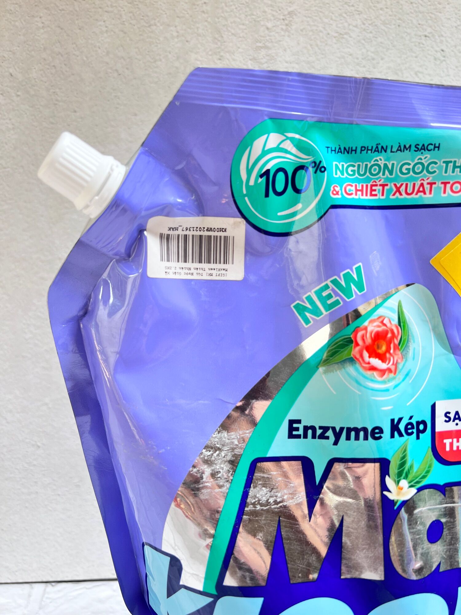 Túi nước giặt xả MaxKleen 2,2kg (Date 2025)