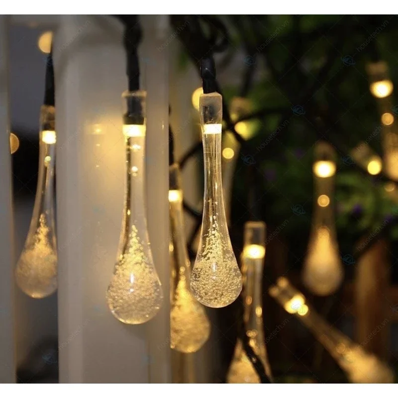 10m dây đèn led giọt nước trang trí tết