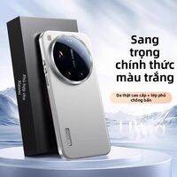 Ambrosi | Ốp lưng Da Full Coverage Siêu Mỏng cho Xiaomi 15 Ultra 17 Pro Max 15s Pro 14 Pro