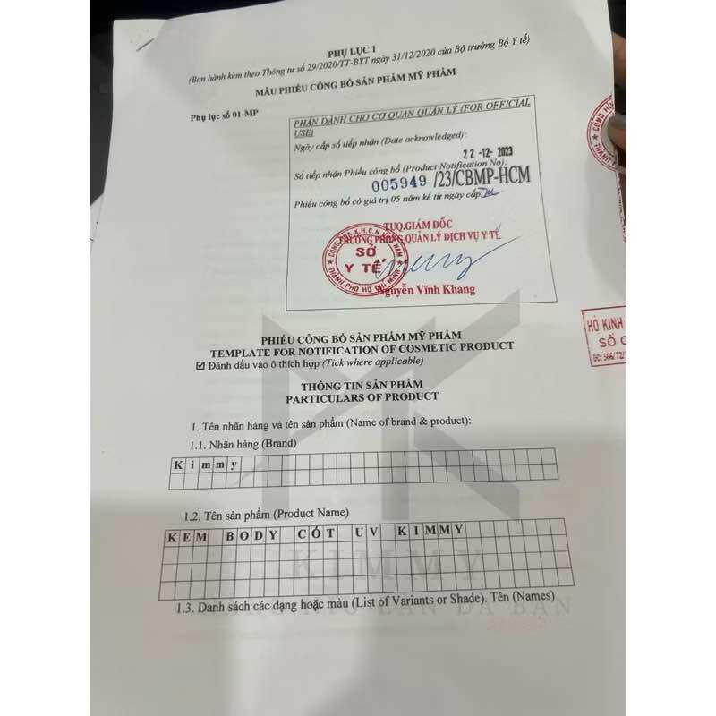 Kem Cốt Thái UV Dưỡng Trắng Da 100gram