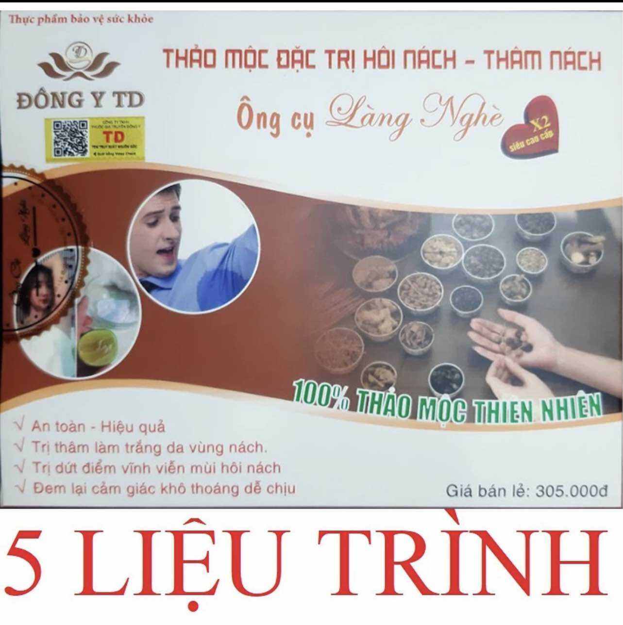 5 LIỆU TRÌNH HÔI NÁCH ÔNG CỤ LÀNG NGHÈ [MẪU MỚI CHÍNH HÃNG]