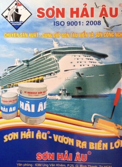 Sơn Hải Âu Epoxy dùng cho tàu biển 5L ( sơn mạ kẽm 2 thành phần)