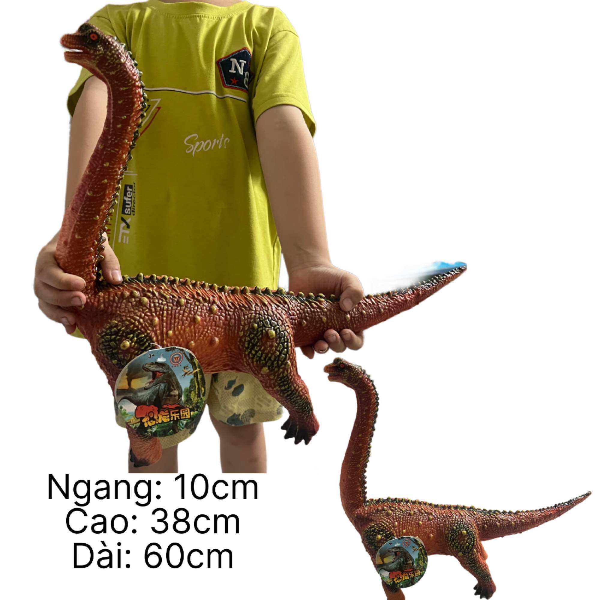 Khủng long cao su mềm có âm thanh